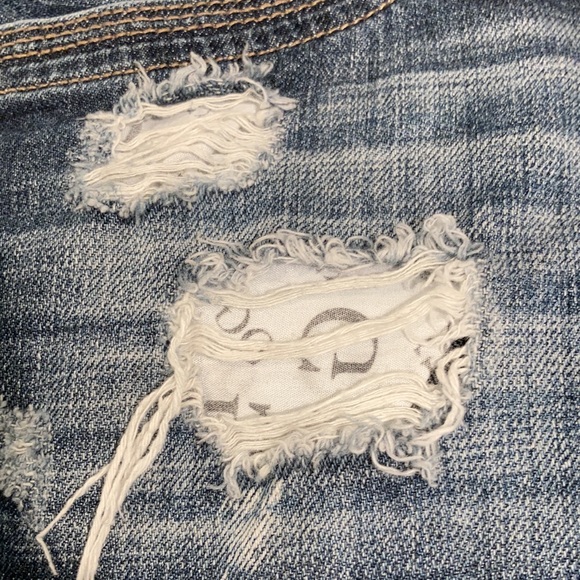 GUESS Distressed jeans skirt - Picture 4 of 8